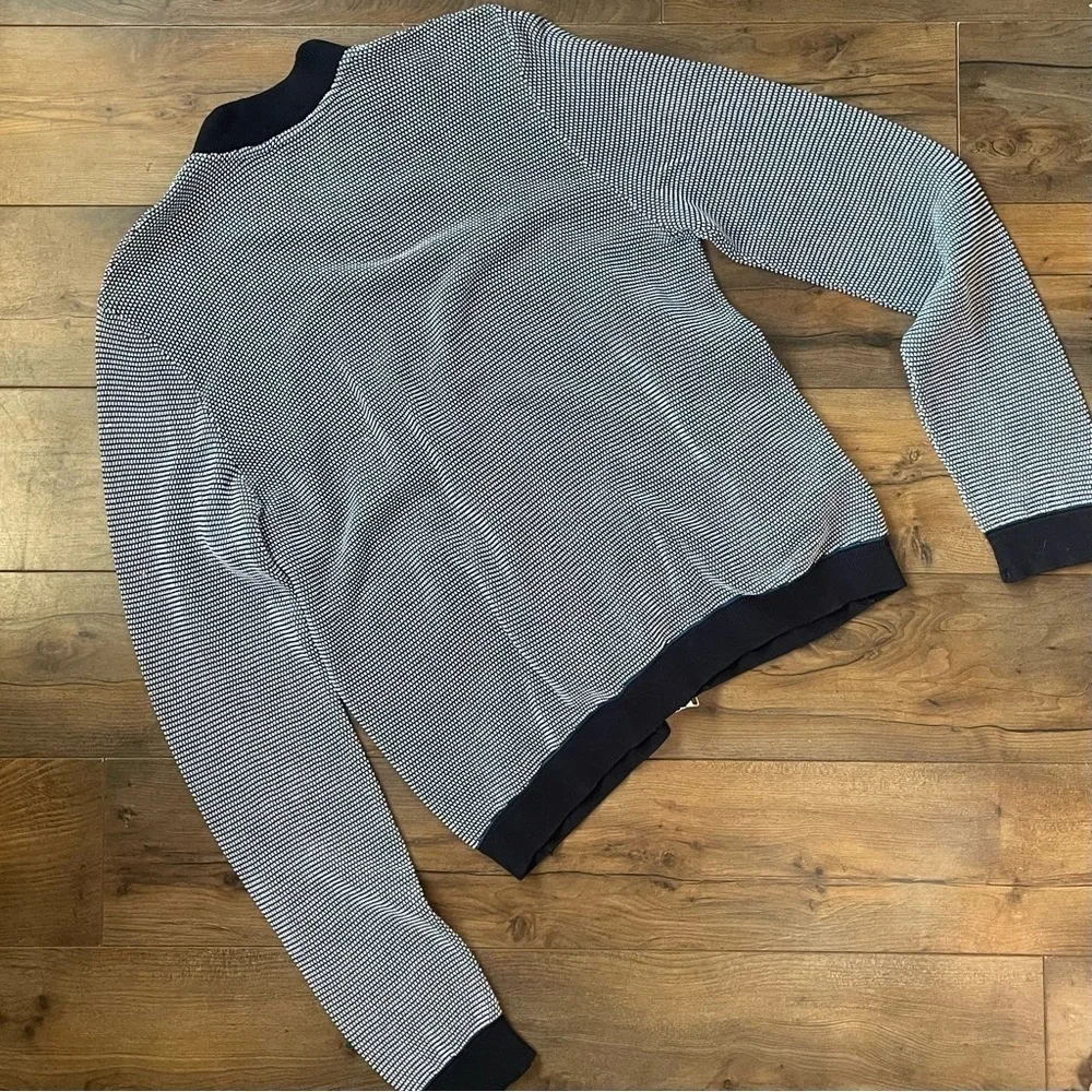 Paul and Shark zippered cardigan- L​